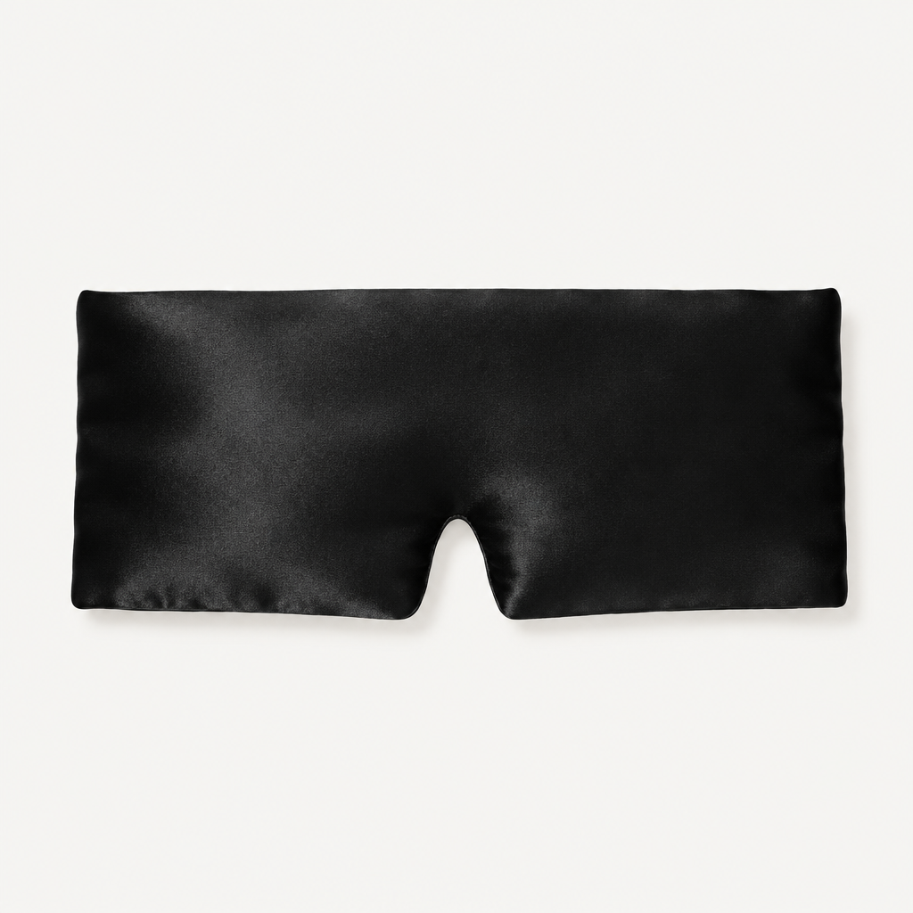 Masque 3D Solia en soie, coloris noir