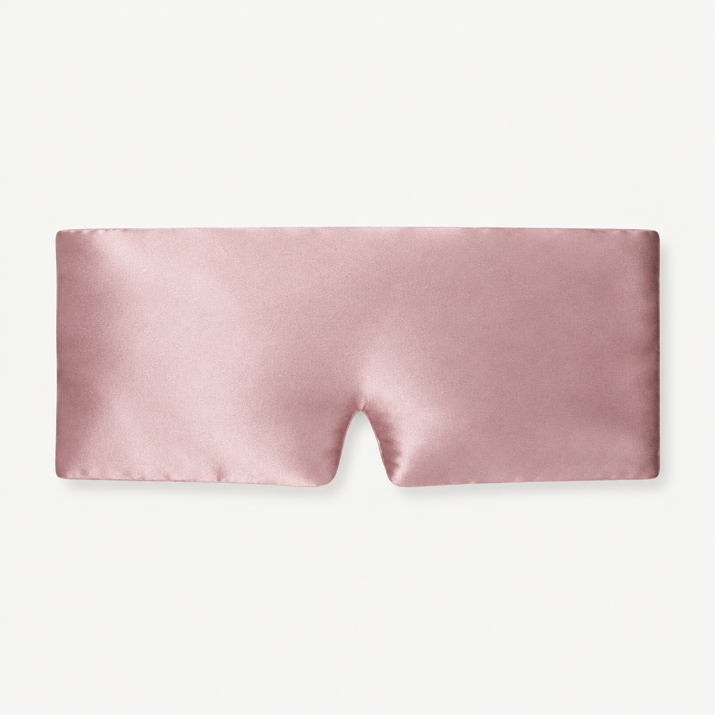 Masque 3D Solia en soie, coloris rose